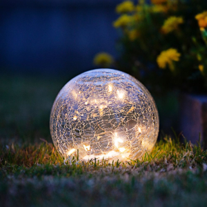 Lampa kula solarna JUNO 15cm 15LED